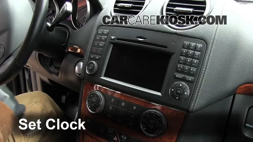 2009 Mercedes-Benz GL450 4.6L V8 Clock Set Clock